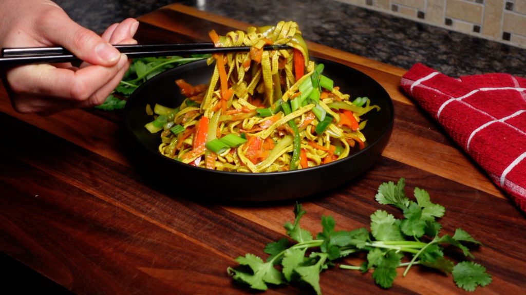 Low Carb Singapore noodles