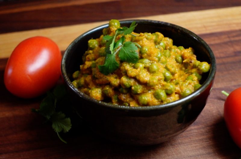 Matar Masala, Indian Pea Curry